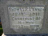 Lannon, Thomas P. and Catherine M. 